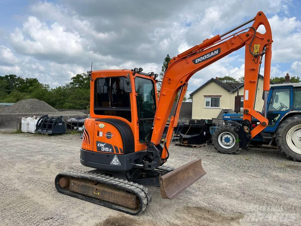 Doosan DX35Z Mini ekskavatoriai < 7 t
