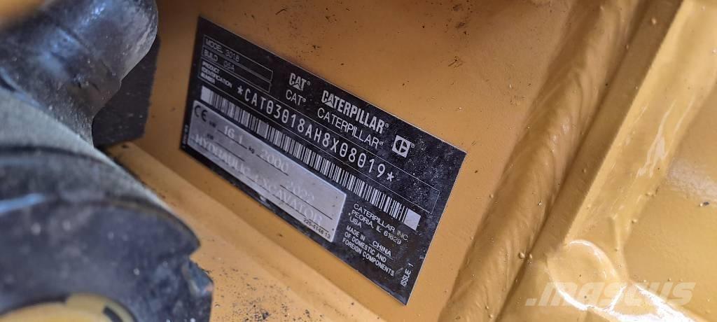 CAT 301.8 Mini ekskavatoriai < 7 t