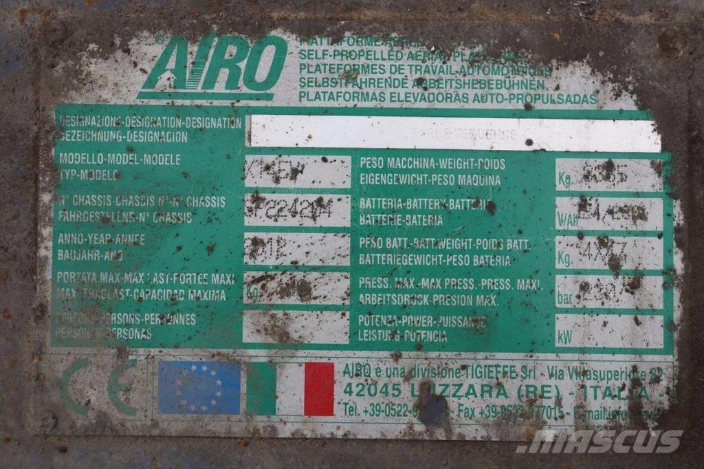 Airo X14EV Žirkliniai keltuvai