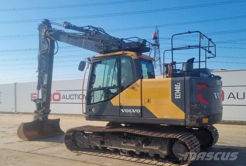Volvo EC 140 EL Vikšriniai ekskavatoriai