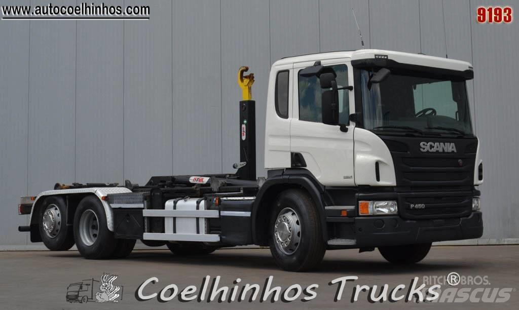 Scania P 450  // 2017 Sunkvežimiai su keliamuoju kabliu
