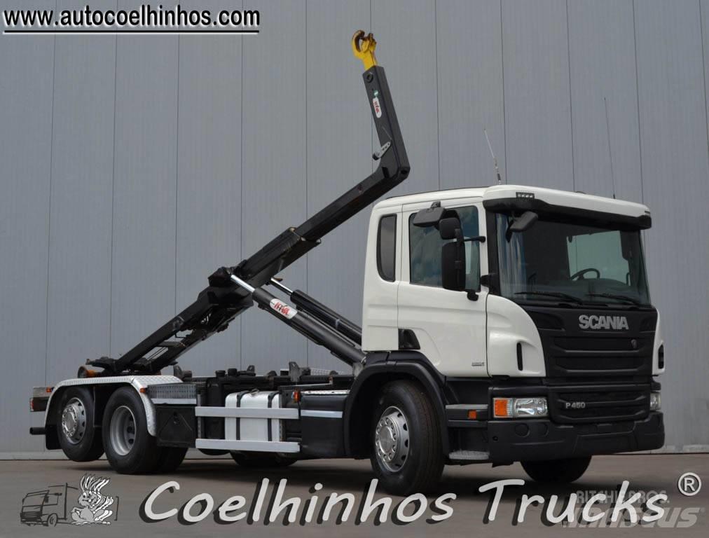 Scania P 450  // 2017 Sunkvežimiai su keliamuoju kabliu