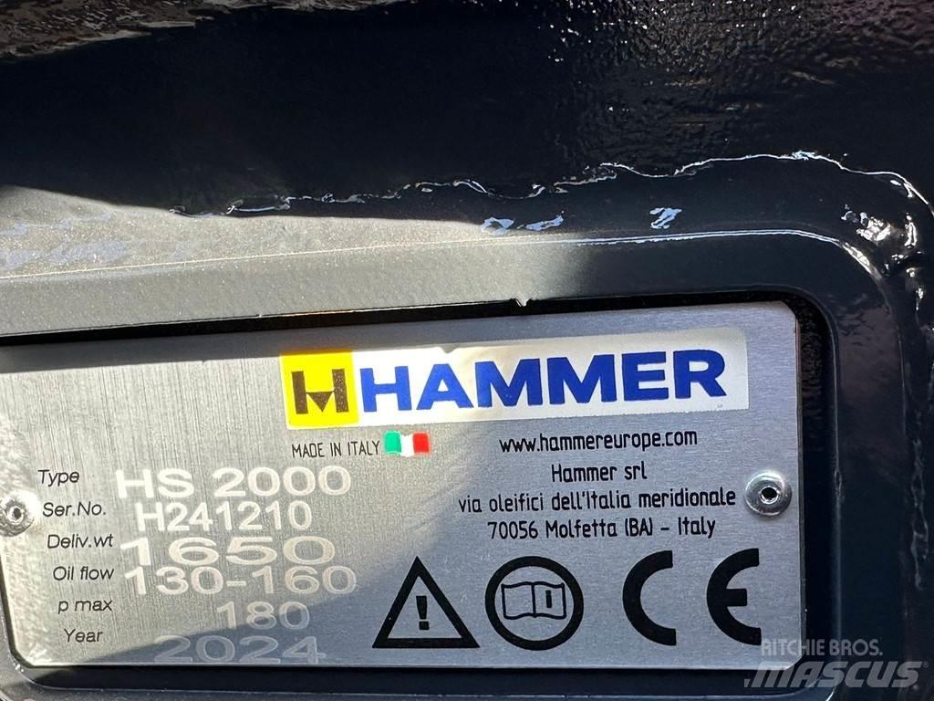 Hammer HS2000 Hidrauliniai kūjai / Trupintuvai
