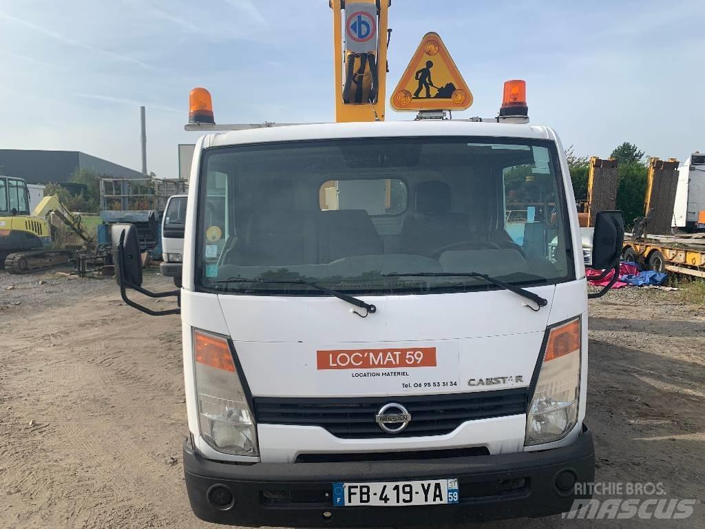 Nissan Cabstar Ant vilkikų montuojamos kėlimo platformos