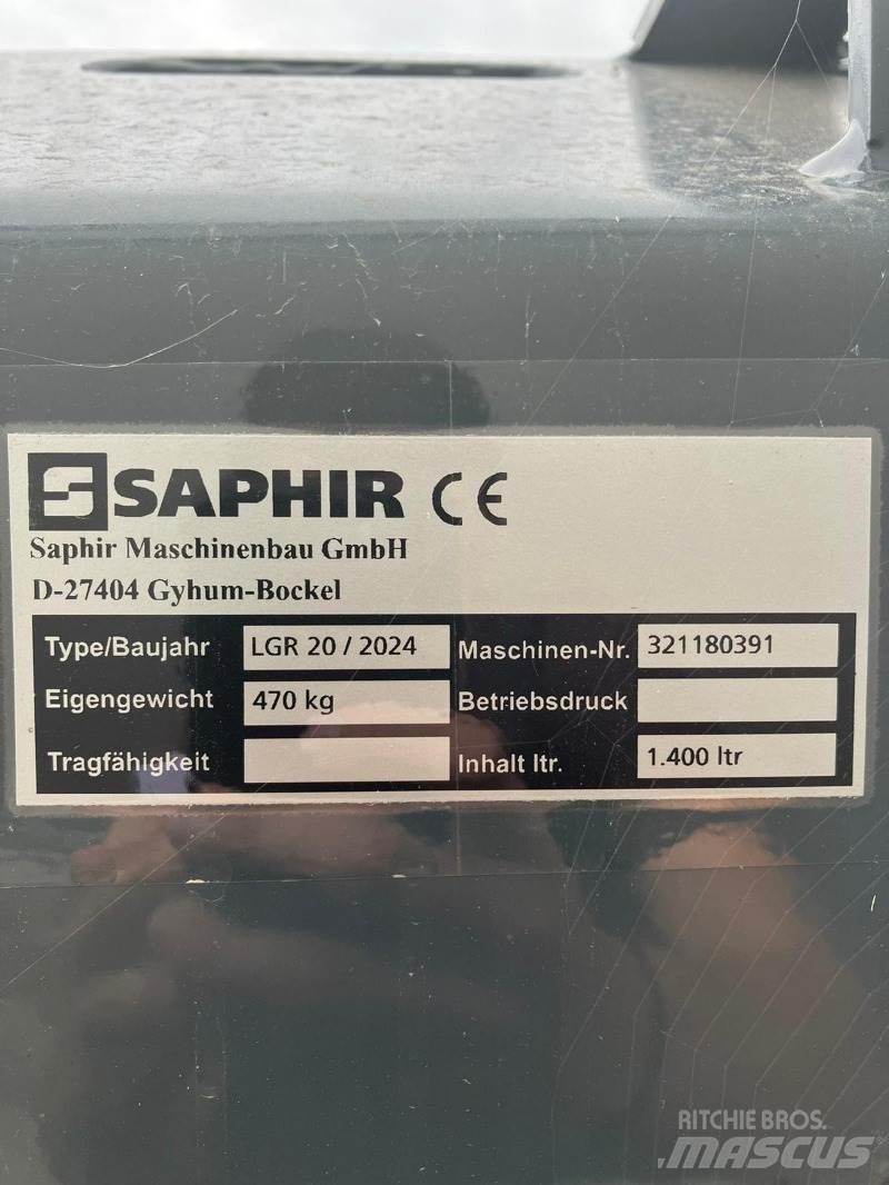 Saphir LGR 20 Kiti naudoti traktorių priedai