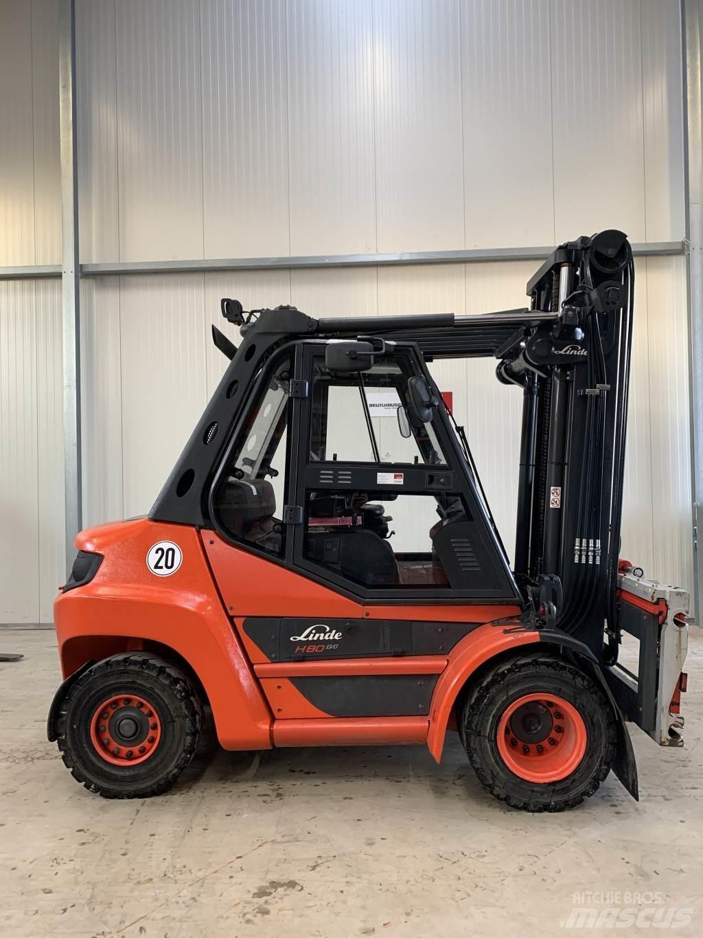 Linde H80D Dyzeliniai krautuvai