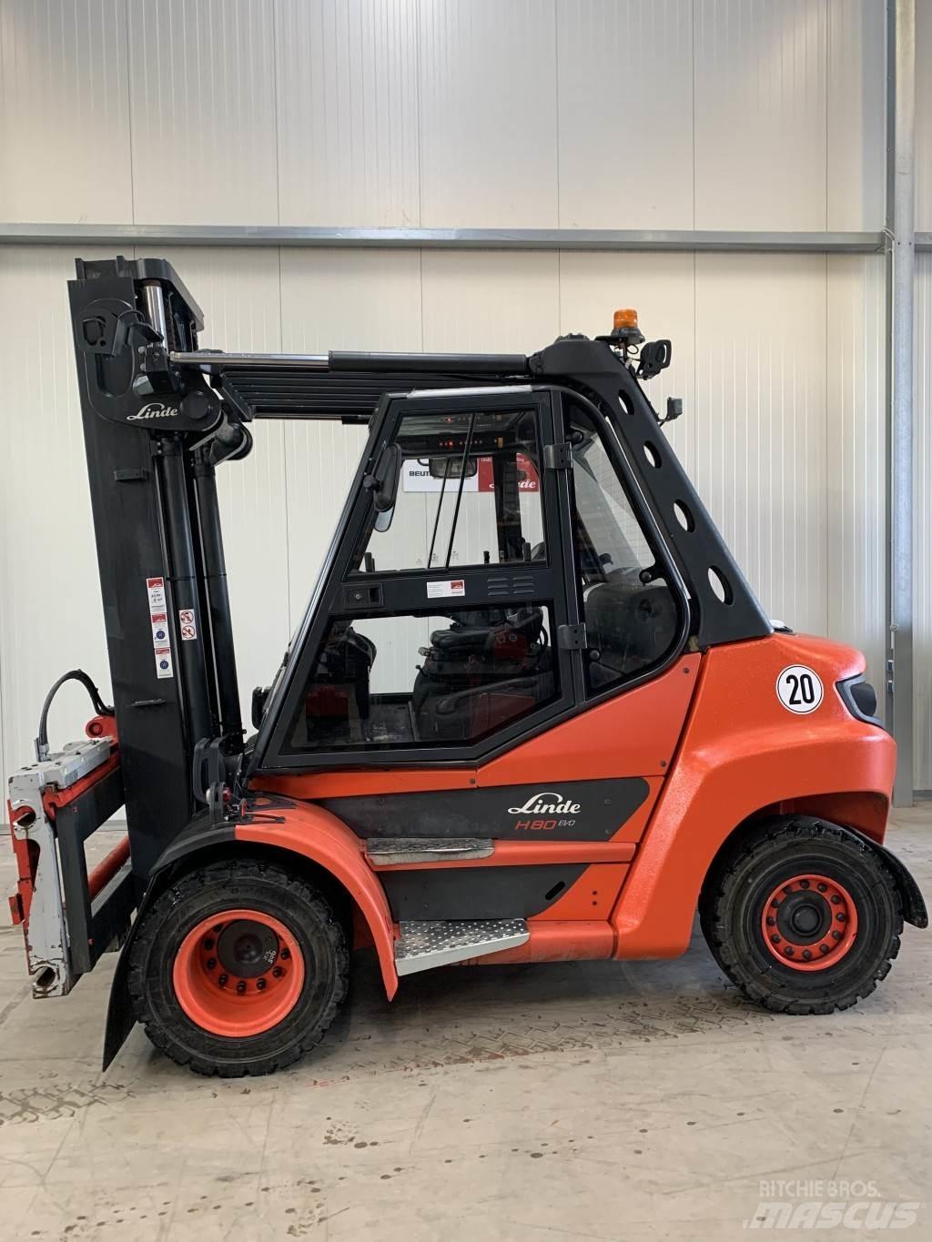 Linde H80D Dyzeliniai krautuvai