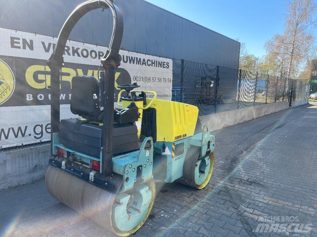 Ammann AV 40-2 Porinių būgnų volai