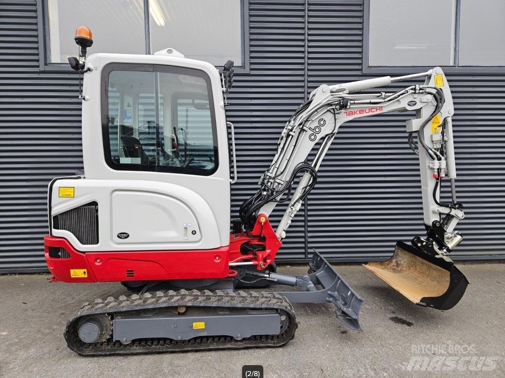 Takeuchi TB 225 Mini ekskavatoriai < 7 t