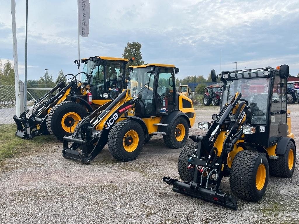 JCB 403, 409, 419s Naudoti ratiniai krautuvai