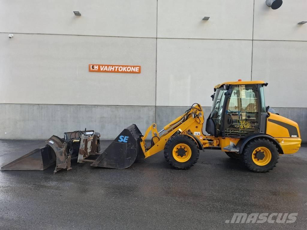 JCB 406 Naudoti ratiniai krautuvai