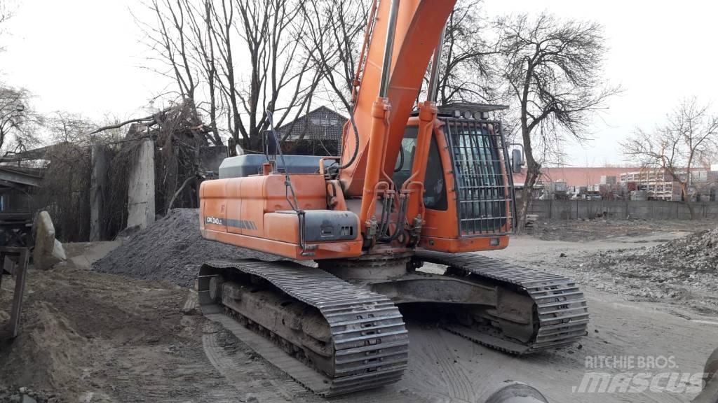 Doosan DX 340 LC Vikšriniai ekskavatoriai
