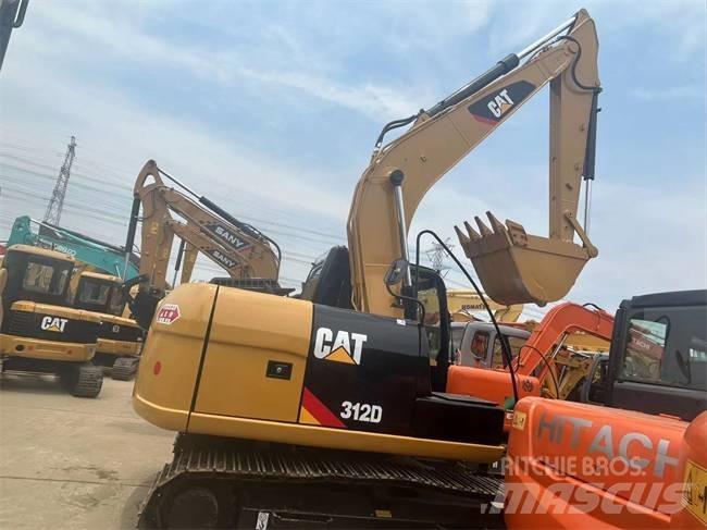 CAT 312 D Vikšriniai ekskavatoriai