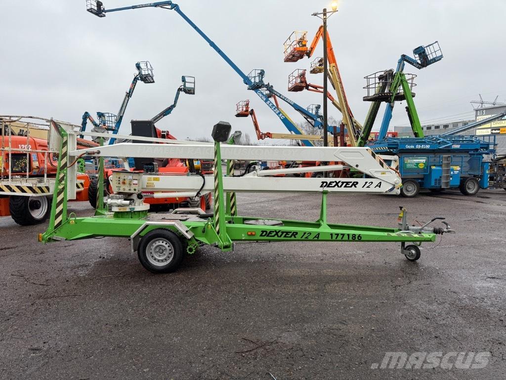 Dexter 12 A Ant priekabų montuojamos kėlimo platformos