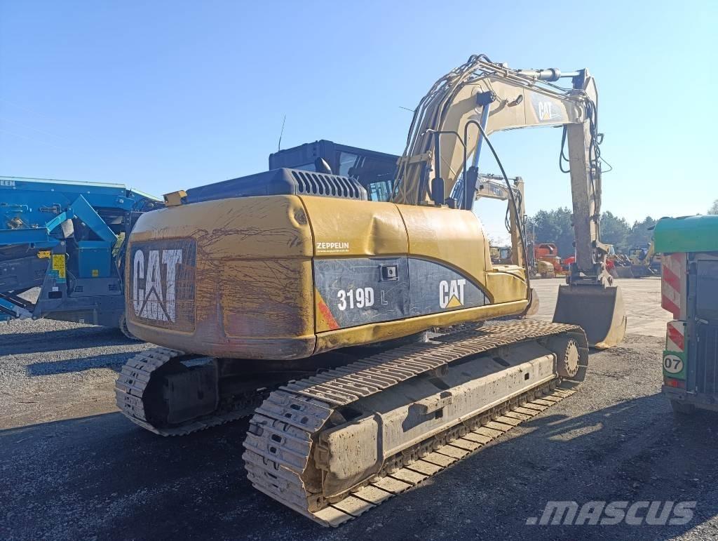 CAT 319D Vikšriniai ekskavatoriai