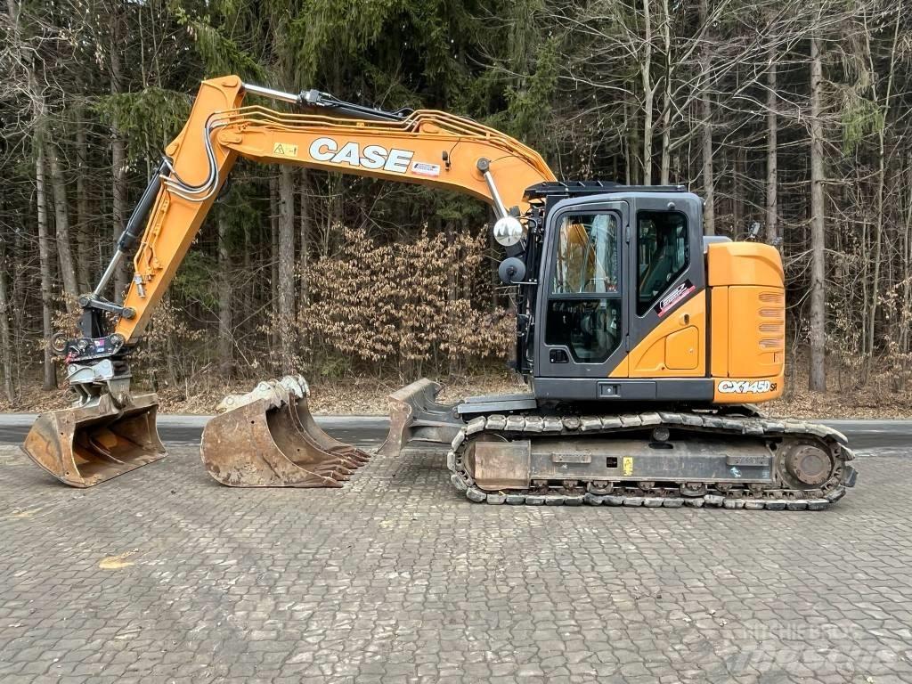 CASE CX 145 DSR Vikšriniai ekskavatoriai