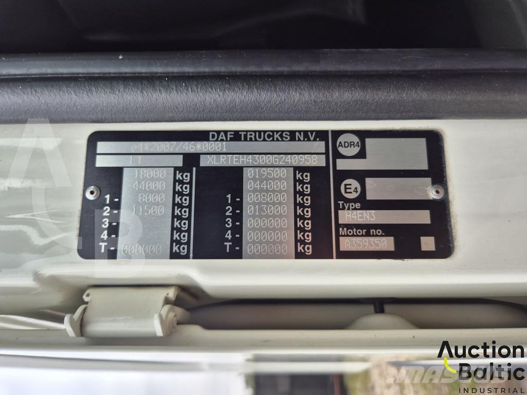 DAF XF 480 FT Naudoti vilkikai