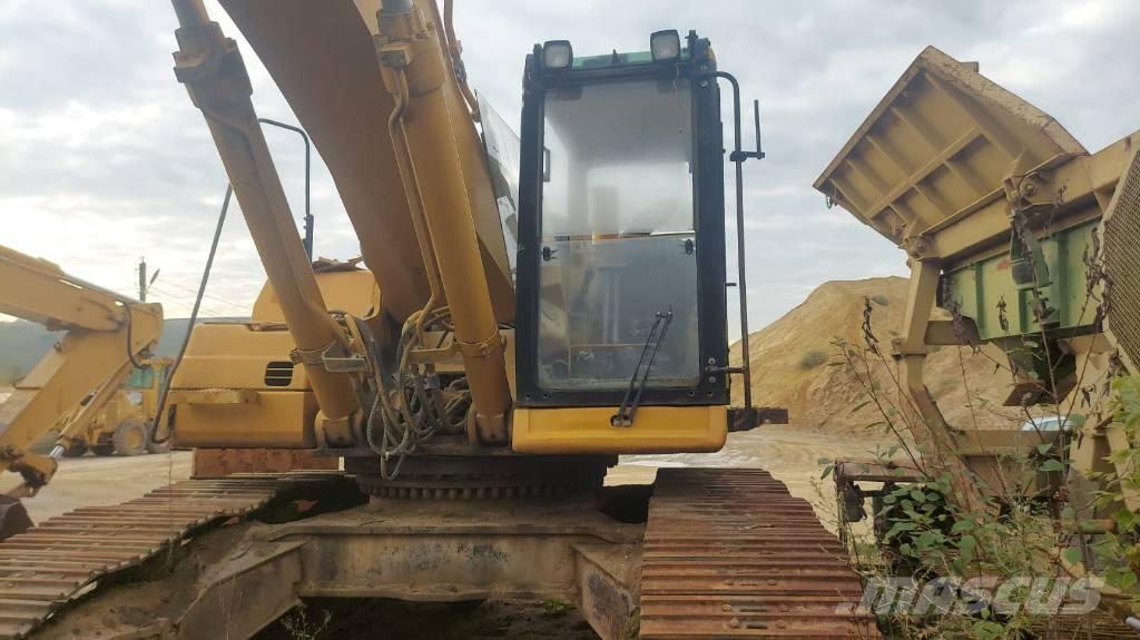 CAT 345 B L Sijos ir savivarčiai