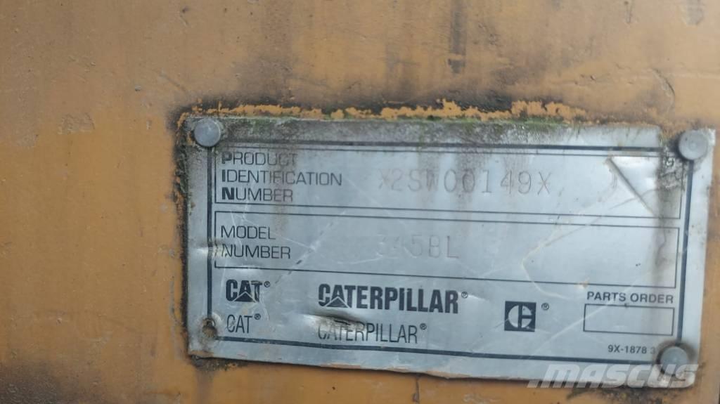 CAT 345 B L Sijos ir savivarčiai