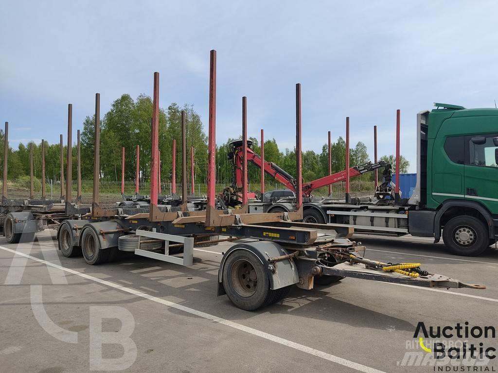 MST VSP4-100-3 Tentinės puspriekabės