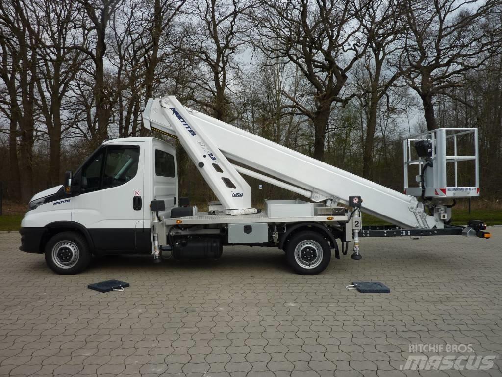 Multitel MTE 230 EX Ant vilkikų montuojamos kėlimo platformos