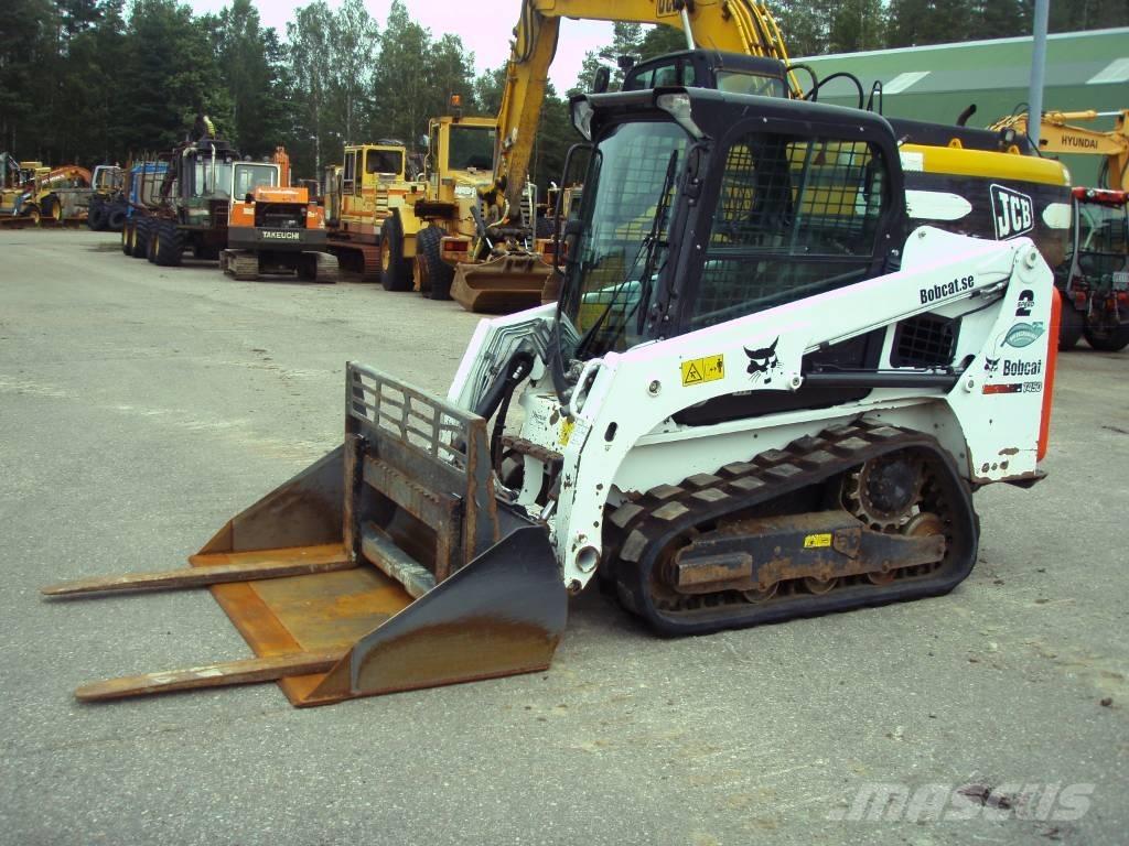 Bobcat T 450 Krautuvai su šoniniu pasukimu