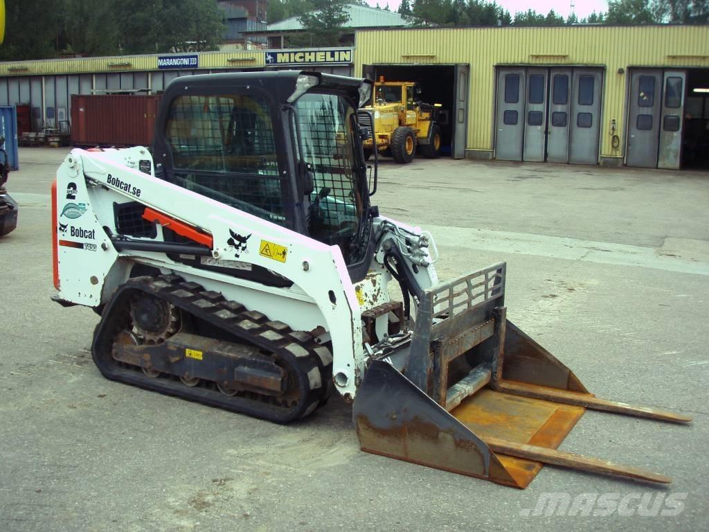Bobcat T 450 Krautuvai su šoniniu pasukimu