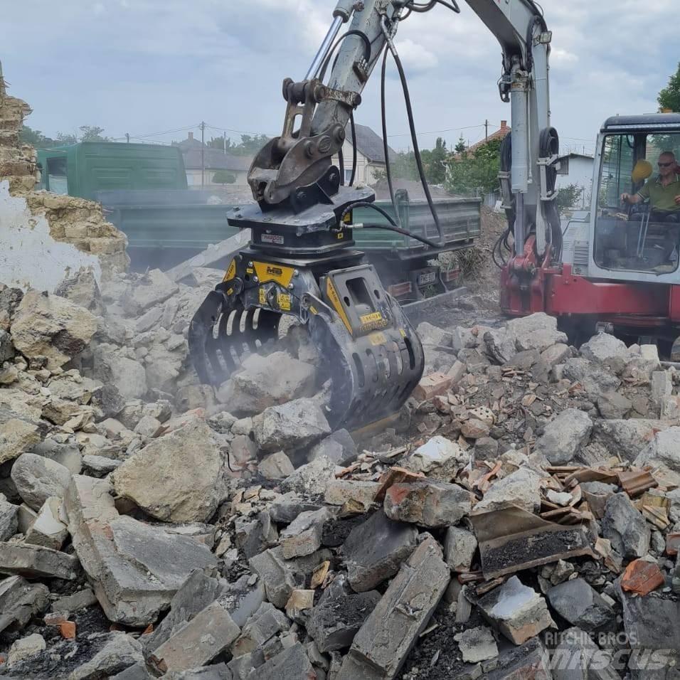 MB Crusher MB-G600 Griebtuvai