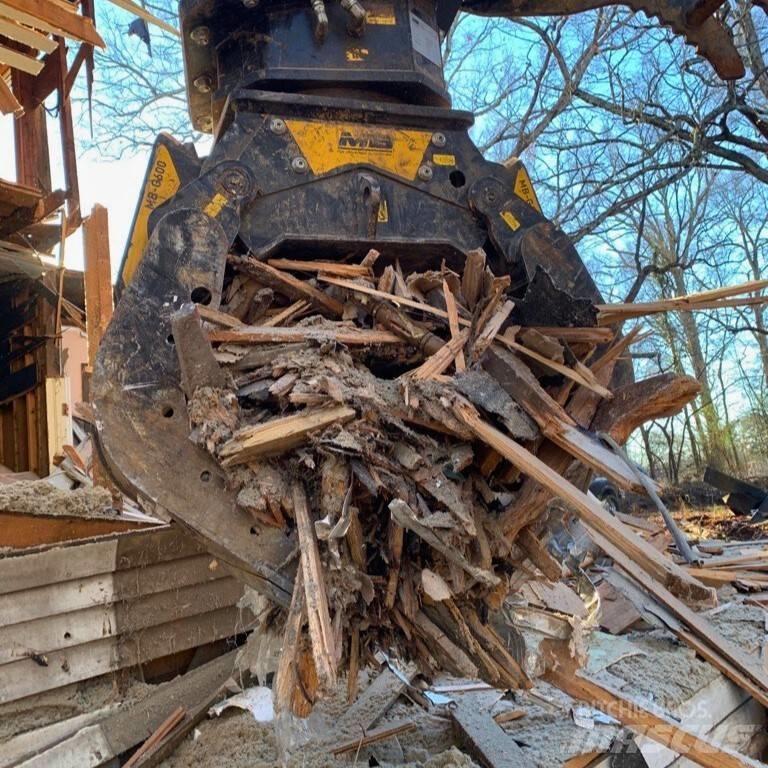 MB Crusher MB-G600 Griebtuvai