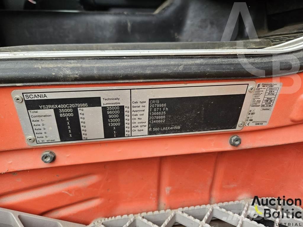 Scania R 560 Naudoti miškovežiai (Forvarderiai)