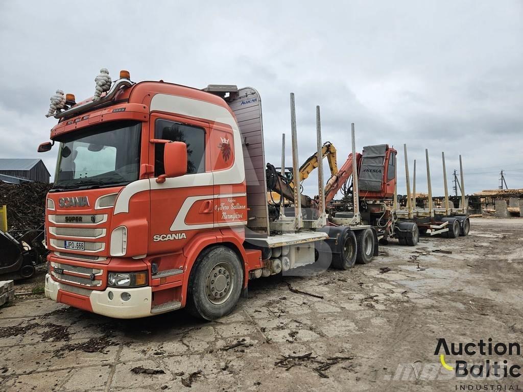 Scania R 560 Naudoti miškovežiai (Forvarderiai)