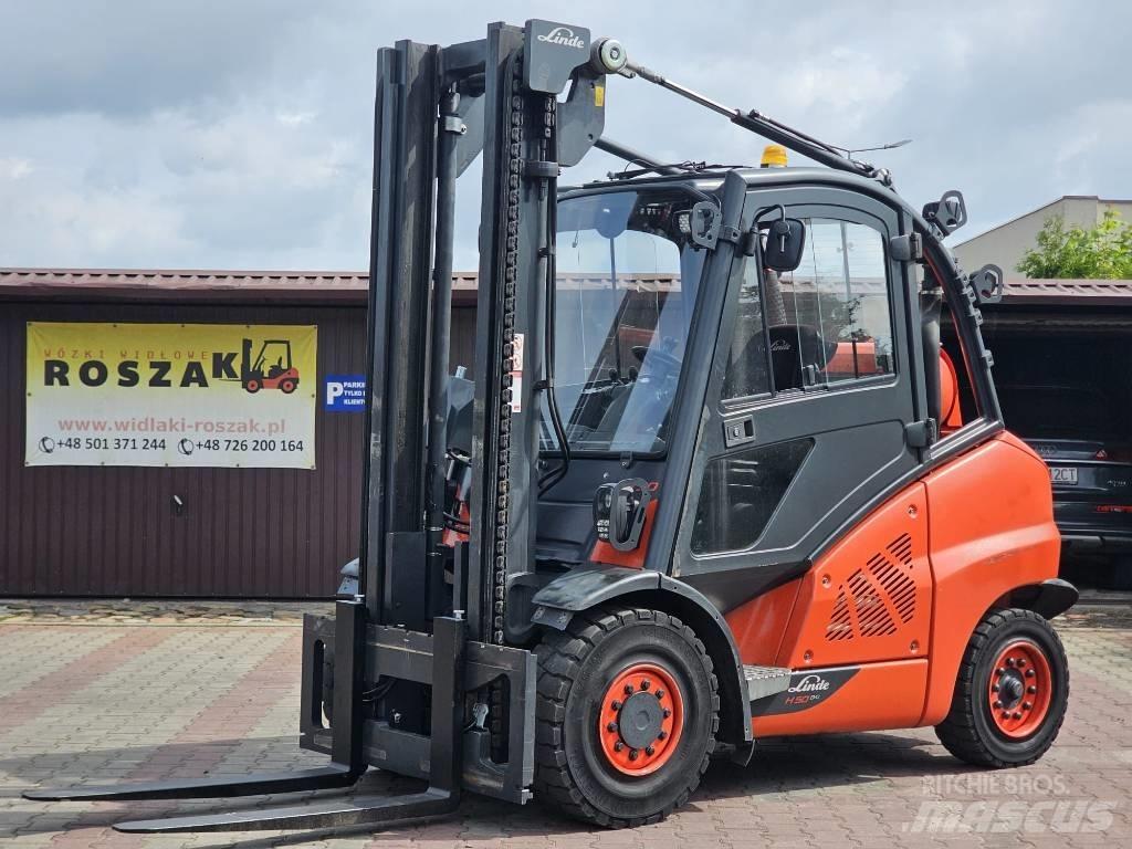 Linde H50T-02 LPG (dujiniai) krautuvai