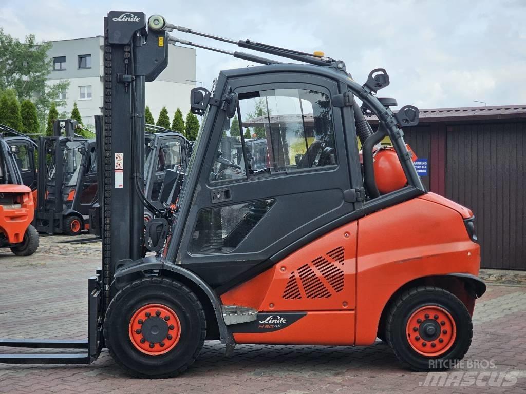 Linde H50T-02 LPG (dujiniai) krautuvai