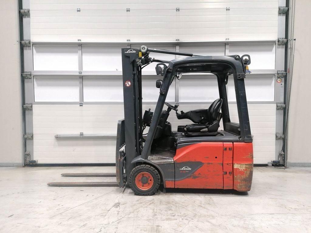Linde E16-02 Elektriniai šakiniai krautuvai