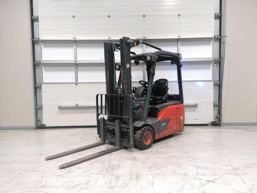Linde E16-02 Elektriniai šakiniai krautuvai