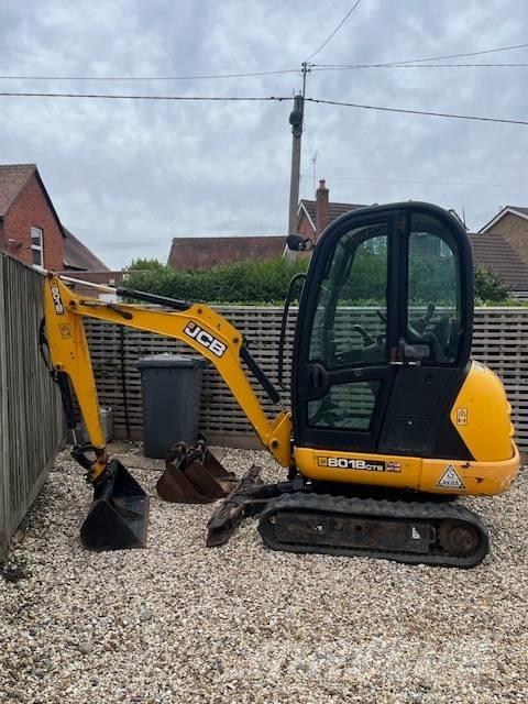 JCB 8018 CTS Mini ekskavatoriai < 7 t