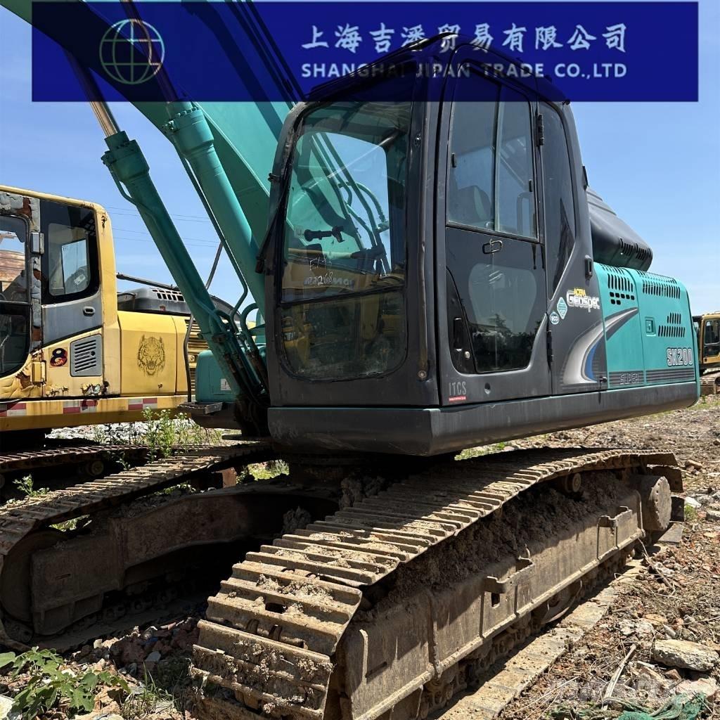 Kobelco SK 200 Vikšriniai ekskavatoriai