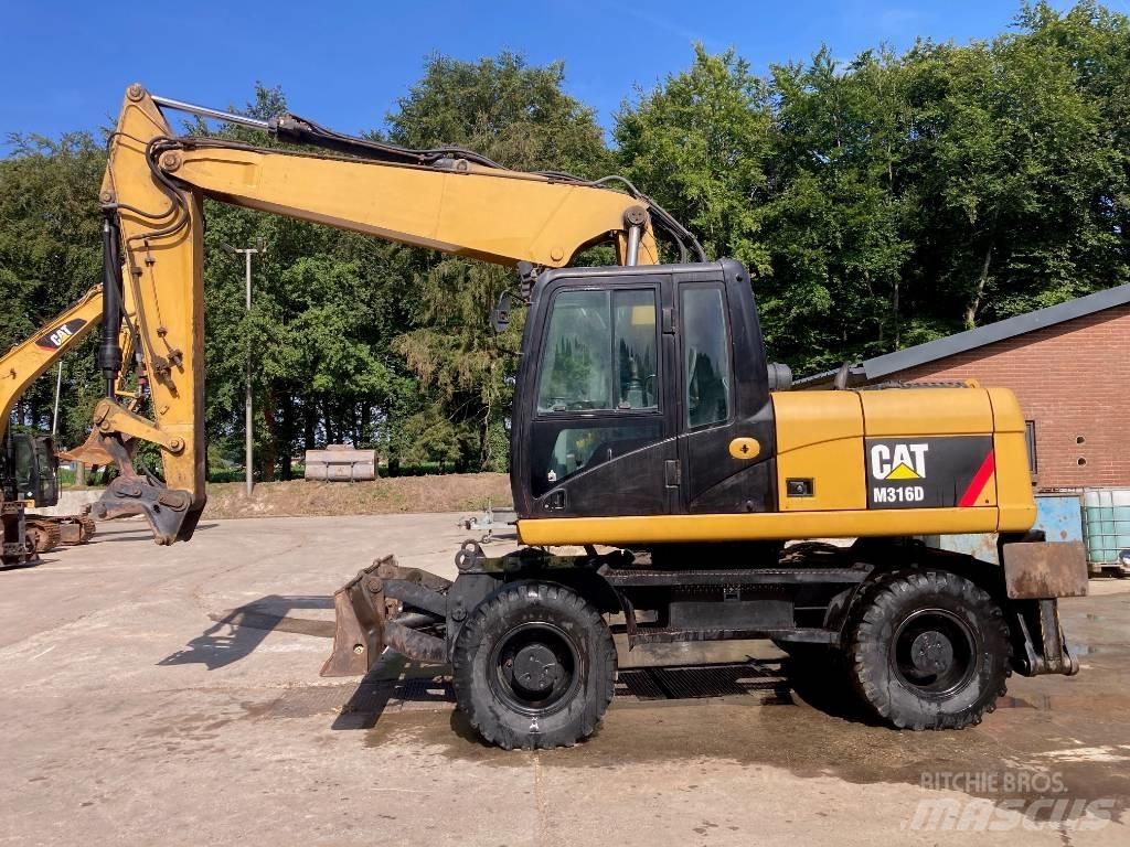 CAT M 316 D Ratiniai ekskavatoriai