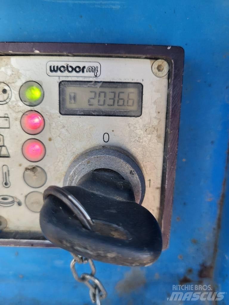Weber CR 8 CCD Vibratoriai