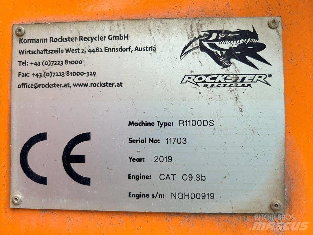 Rockster RD1100DS Mobilūs smulkintuvai
