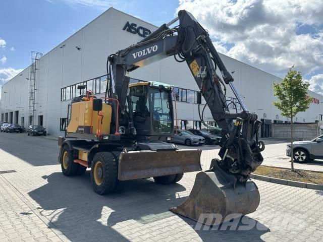 Volvo EWR150E Ratiniai ekskavatoriai
