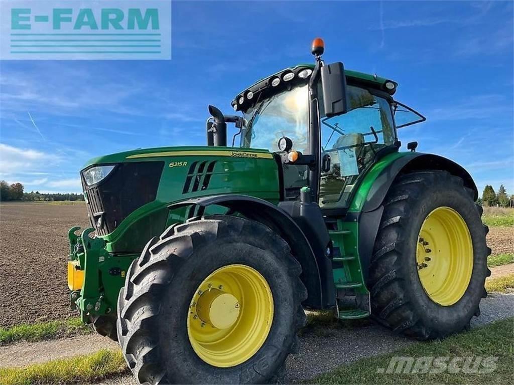 John Deere 6215r Traktoriai