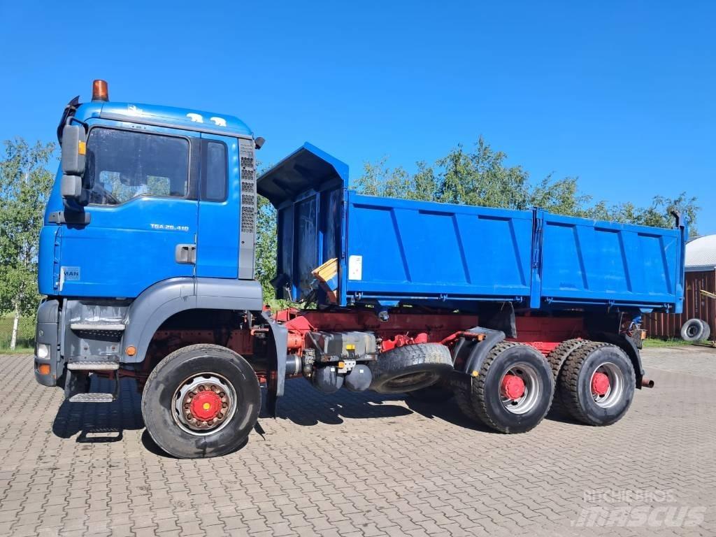 MAN H55 Savivarčių priekabų vilkikai