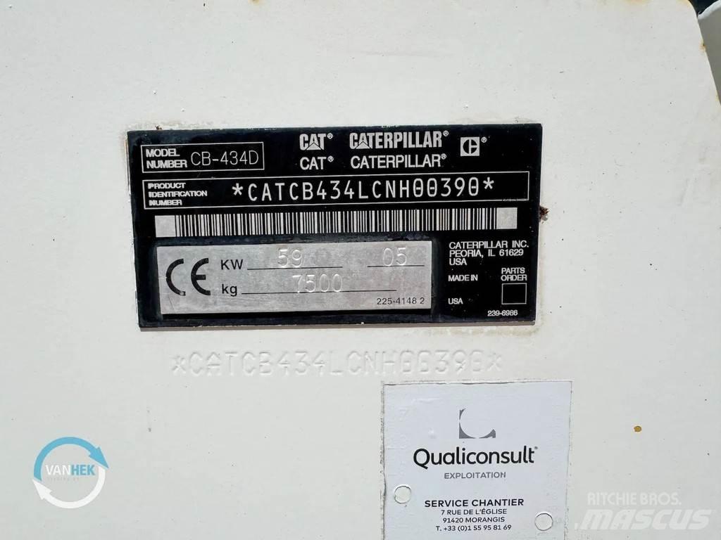 CAT CB434D Porinių būgnų volai
