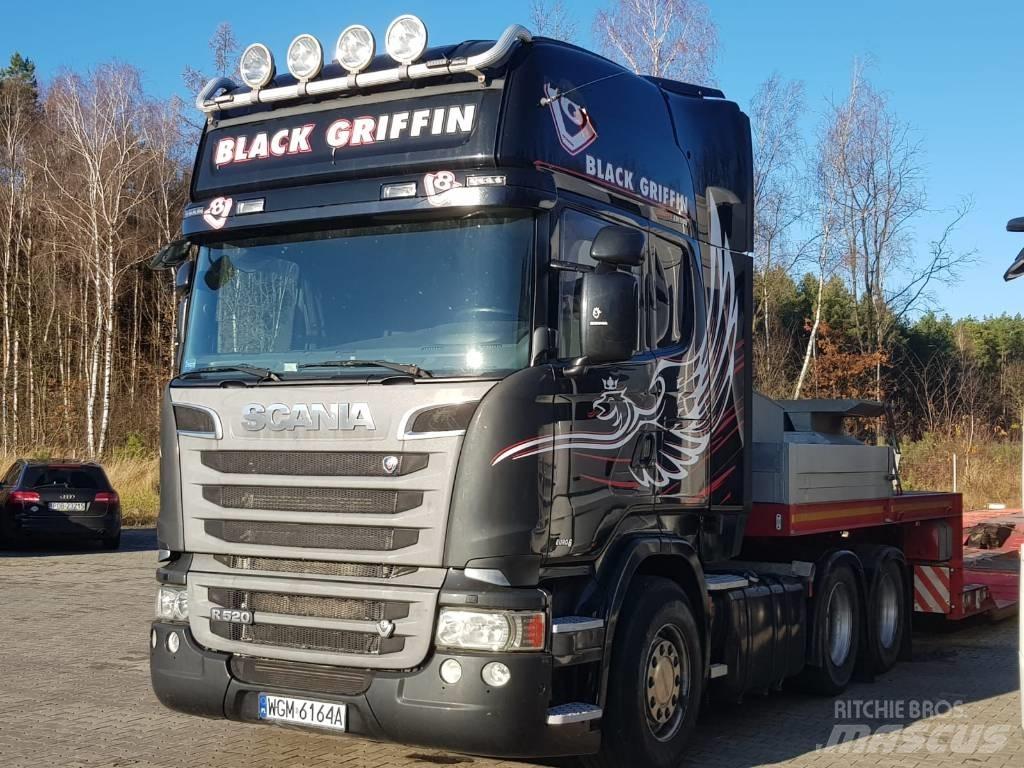Scania R 520 Naudoti vilkikai