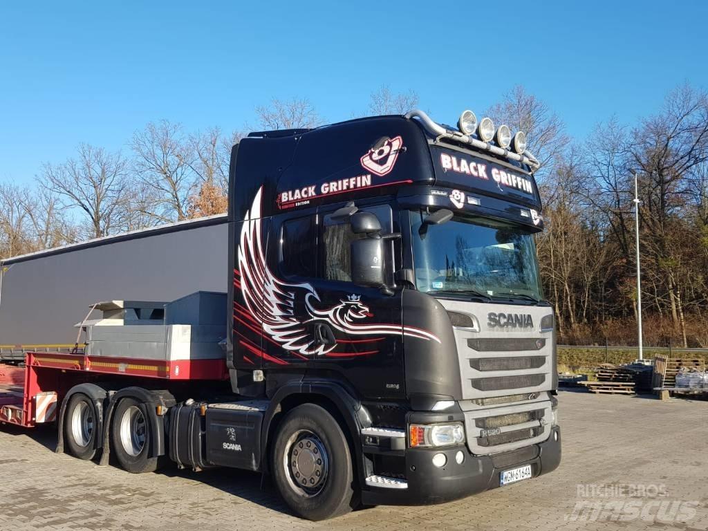 Scania R 520 Naudoti vilkikai