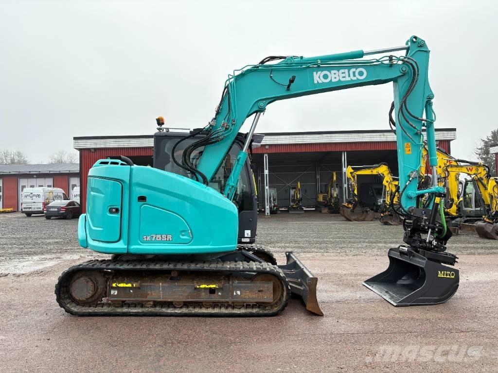 Kobelco SK75SR-7 Vidutinės galios ekskavatoriai 7-12 t