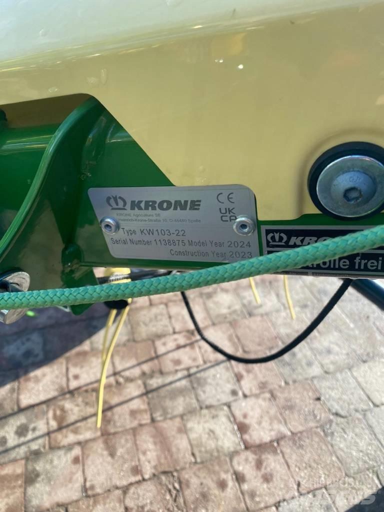 Krone Vendro 470 Šieno grėbliai ir vartytuvai