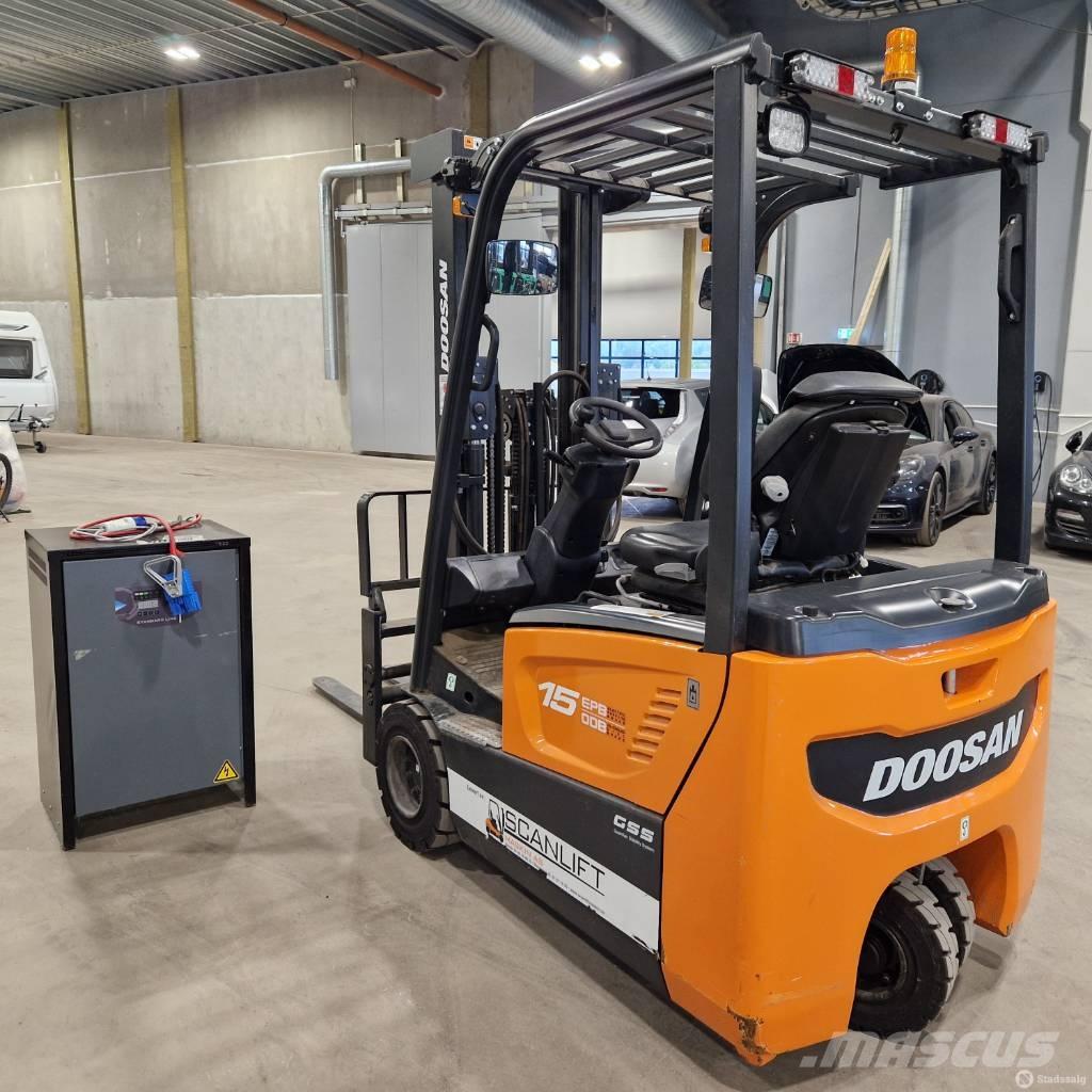 Doosan B 15 T-7P Elektriniai šakiniai krautuvai