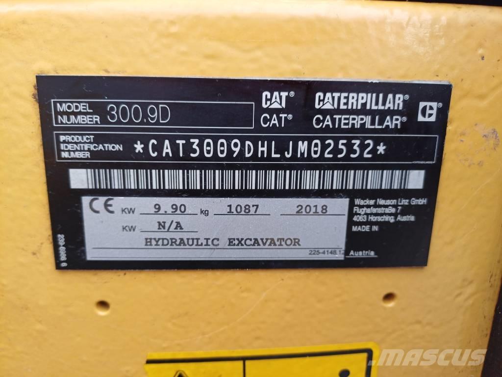 CAT 300.9D Mini ekskavatoriai < 7 t